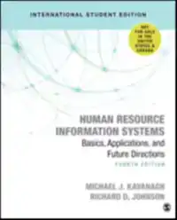 HUMAN RESOURCE INFORMATION SYSTEMS: BASICS, APPLICATIONS, AN