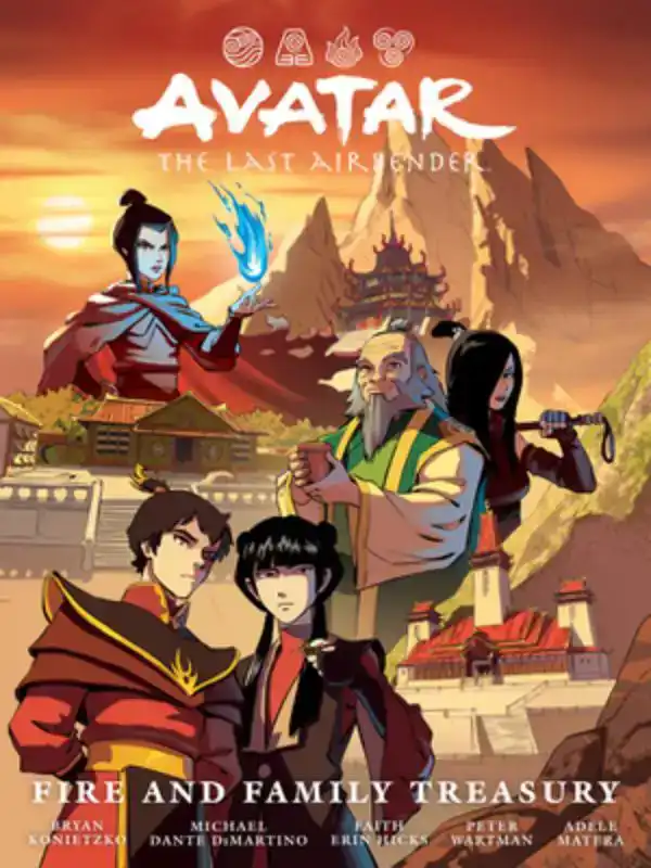 Avatar: The Last Airbender--Fire and Family Treasury Library