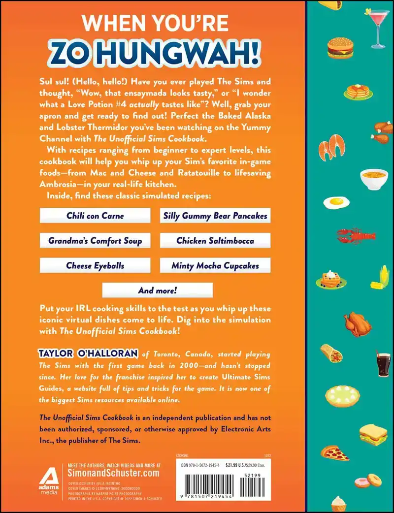 THE UNOFFICIAL SIMS COOKBOOK