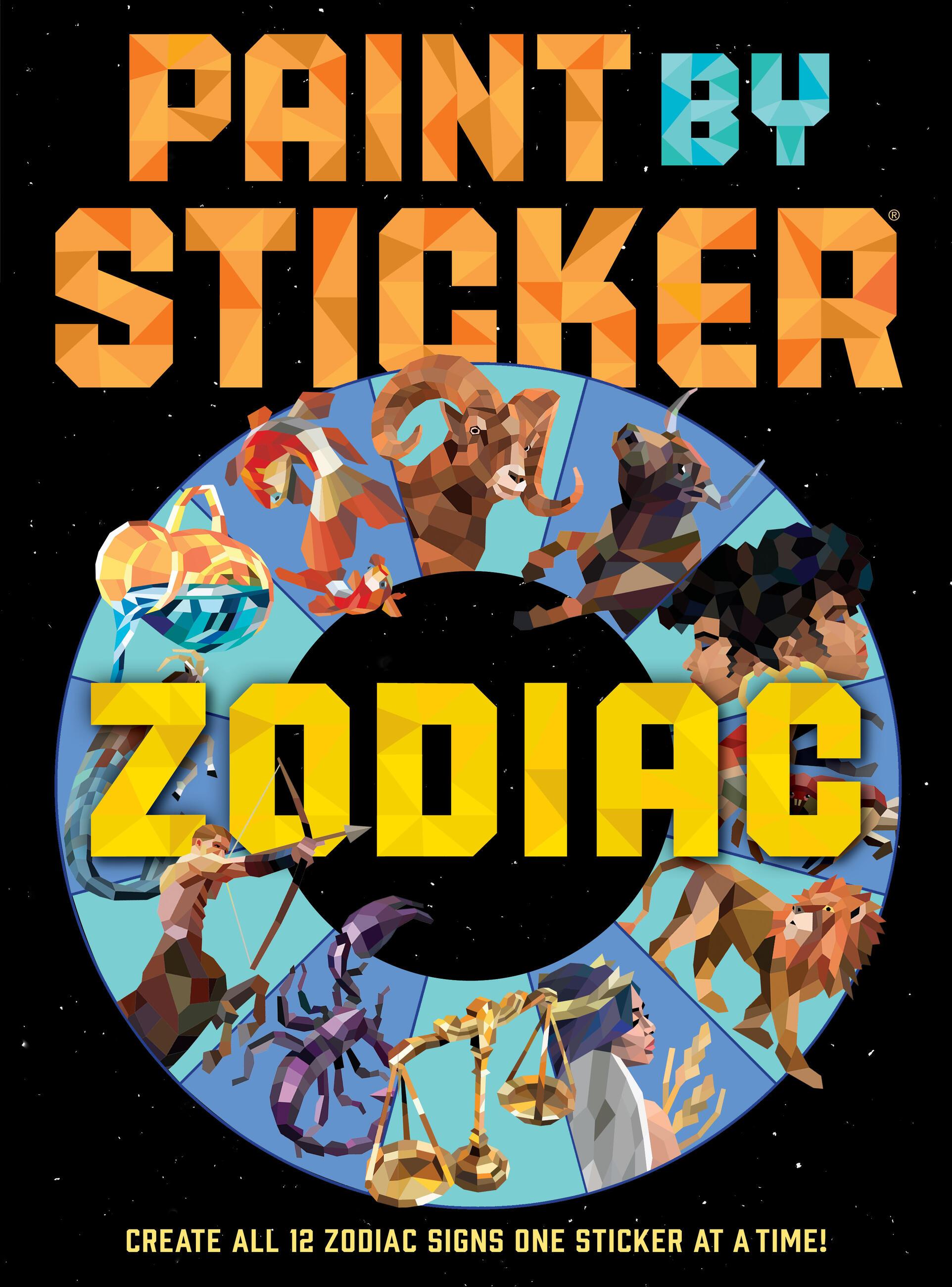 PAINT BY STICKER: ZODIAC