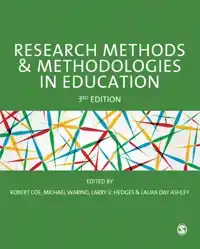 RESEARCH METHODS AND METHODOLOGIES IN EDUCATION