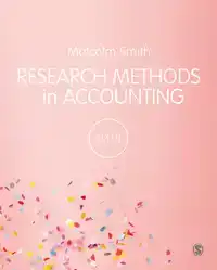 RESEARCH METHODS IN ACCOUNTING