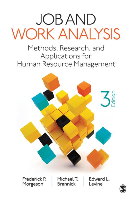 JOB AND WORK ANALYSIS