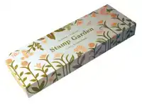 STAMP GARDEN: (25 STAMPS, 2 INK COLORS, ASSORTED PLANT AND F