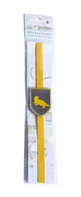 HARRY POTTER: HUFFLEPUFF ELASTIC BAND BOOKMARK