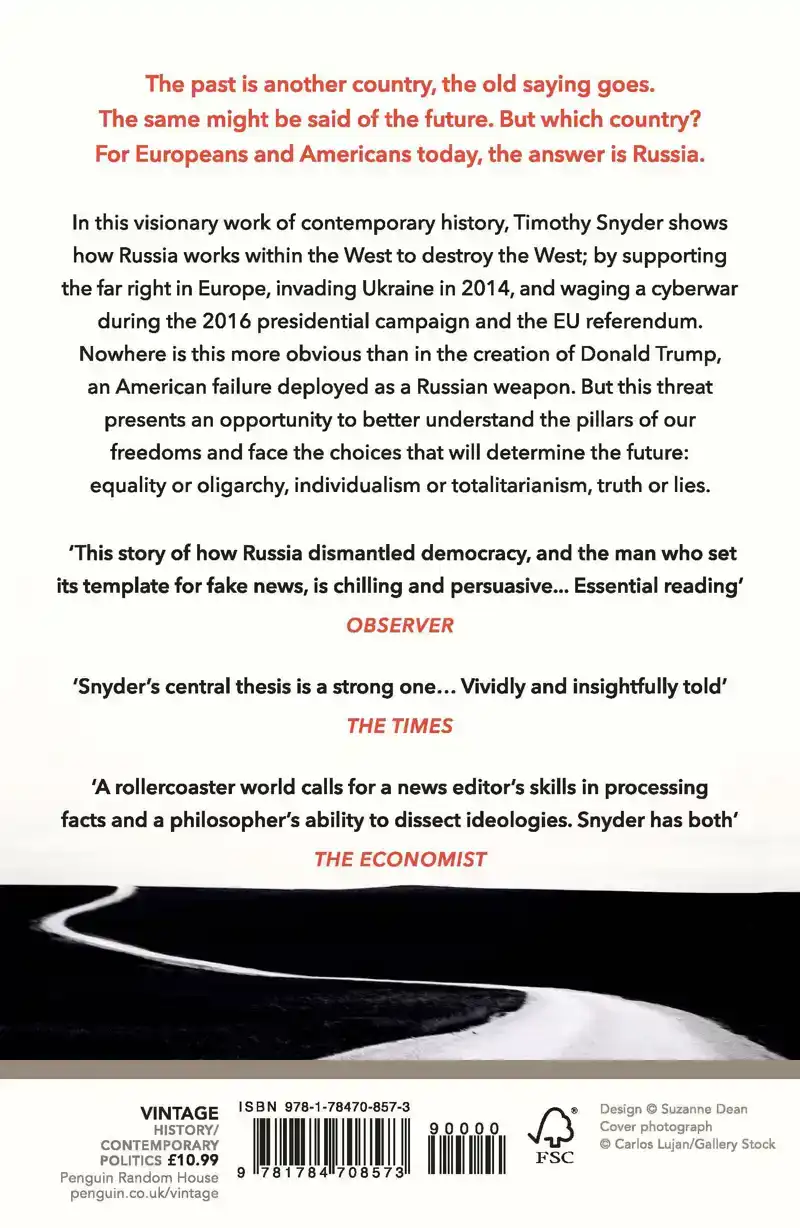 THE ROAD TO UNFREEDOM