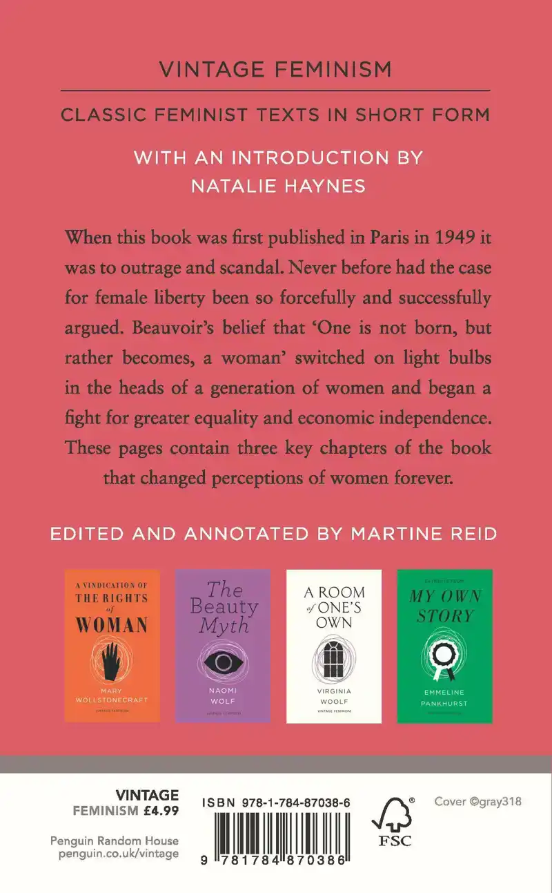 THE SECOND SEX (VINTAGE FEMINISM SHORT EDITION)