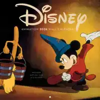 DISNEY ANIMATION 2026 WALL CALENDAR