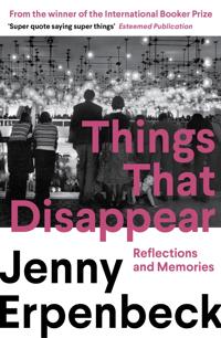 THINGS THAT DISAPPEAR