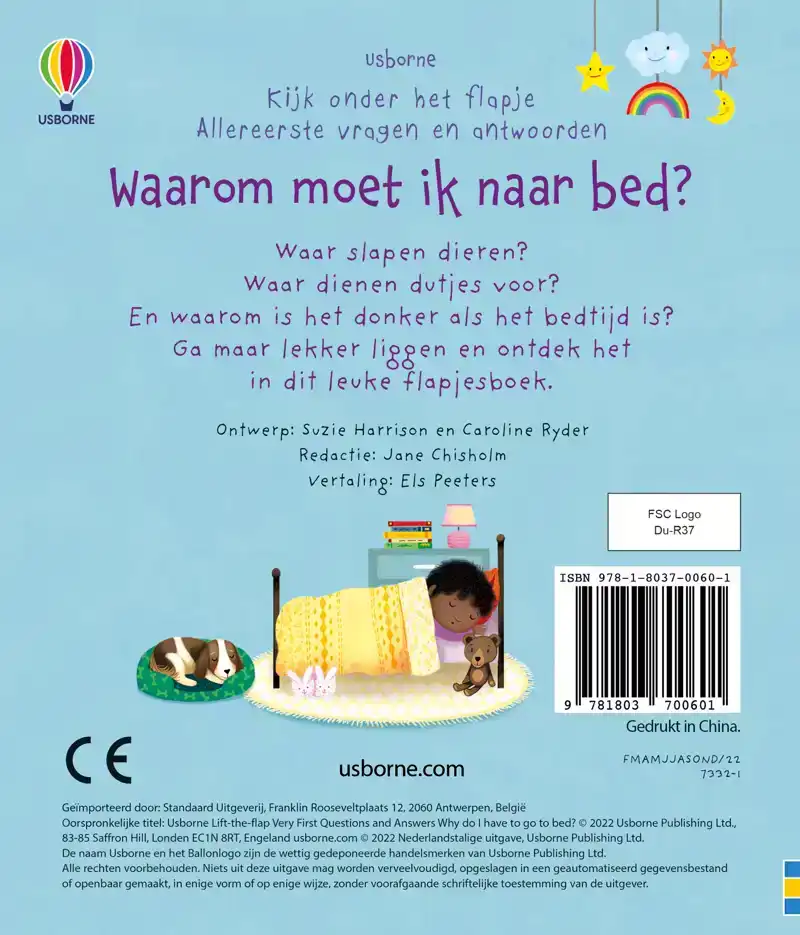 WAAROM MOET IK NAAR BED?