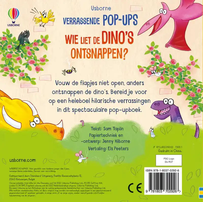 WIE LIET DE DINO'S ONTSNAPPEN?