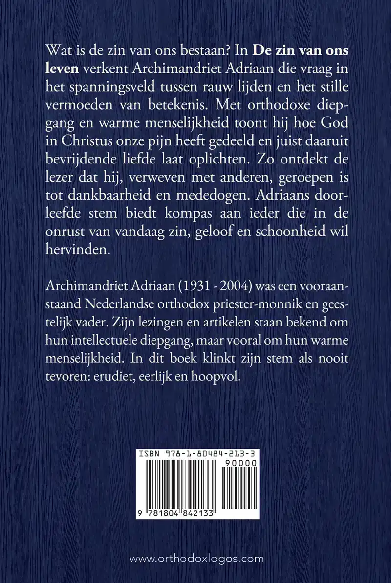 DE ZIN VAN ONS LEVEN