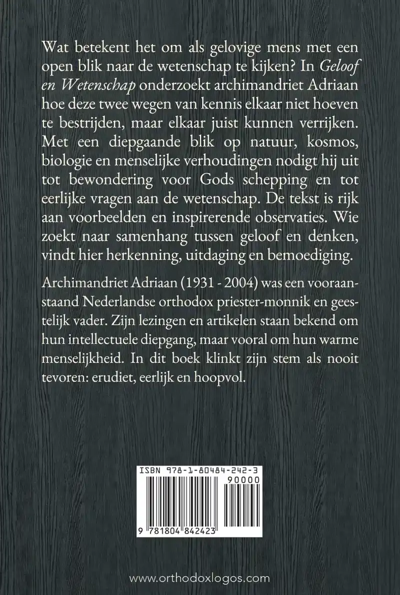 GELOOF EN WETENSCHAP