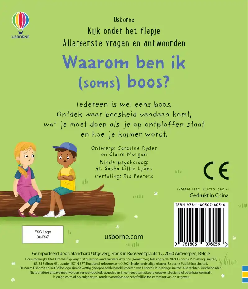 WAAROM BEN IK (SOMS) BOOS?