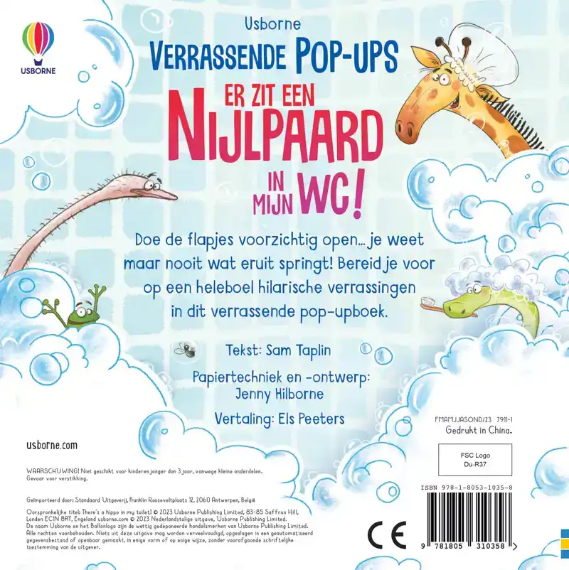 ER ZIT EEN NIJLPAARD IN MIJN WC!