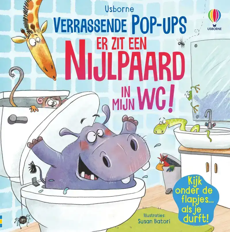 ER ZIT EEN NIJLPAARD IN MIJN WC!