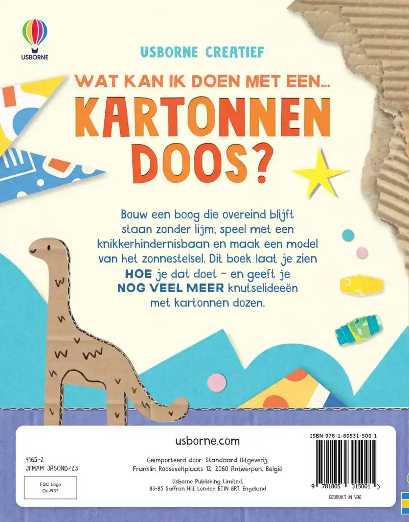 WAT KAN IK MET EEN KARTONNEN DOOS DOEN?