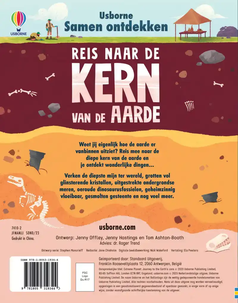 REIS NAAR DE KERN VAN DE AARDE