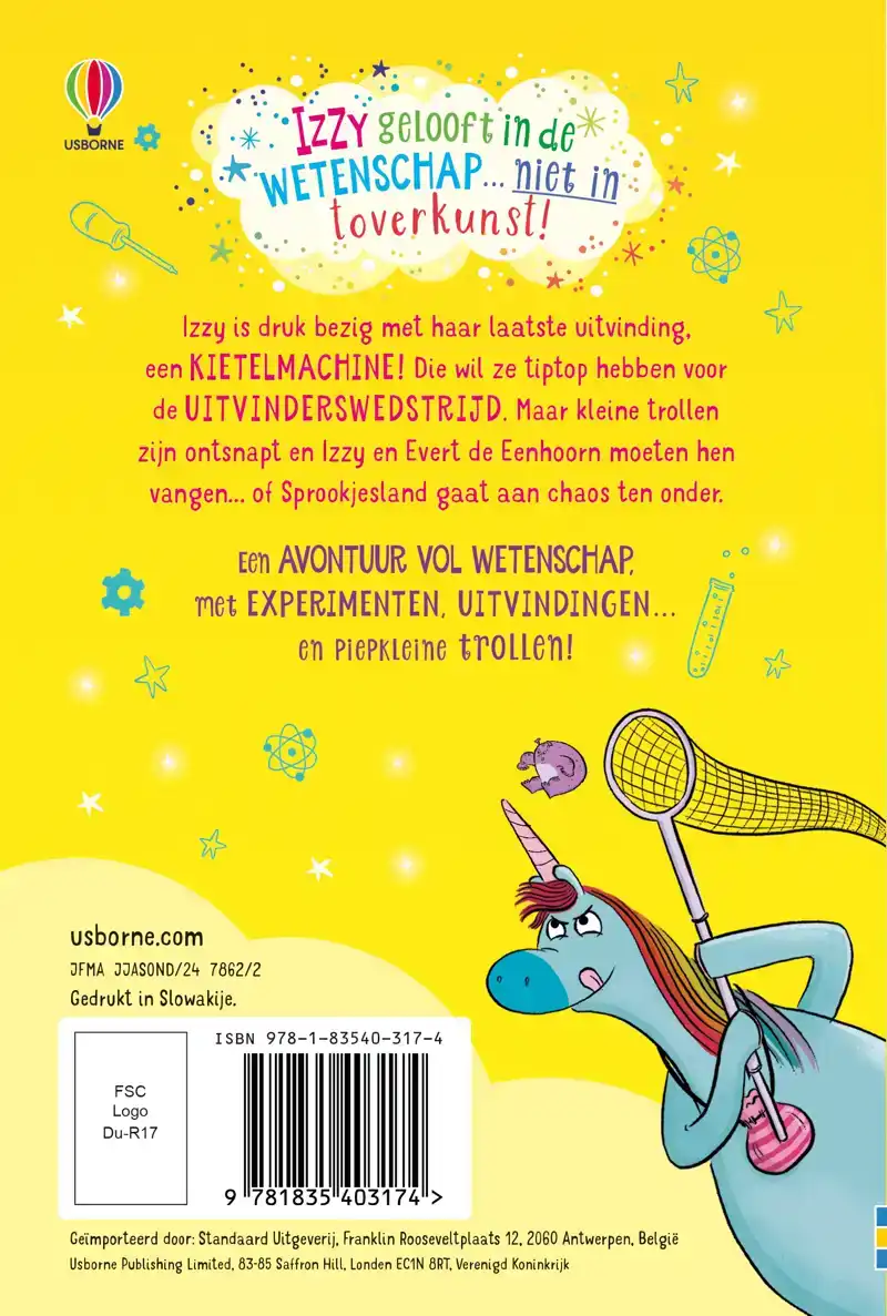 IZZY DE UITVINDER EN DE PIEPKLEINE TROLLEN