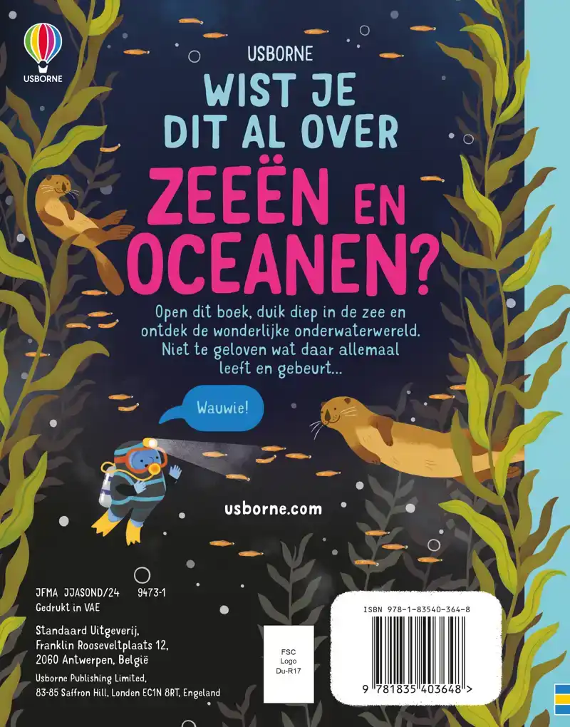 WIST JE DIT AL OVER ZEEEN EN OCEANEN?