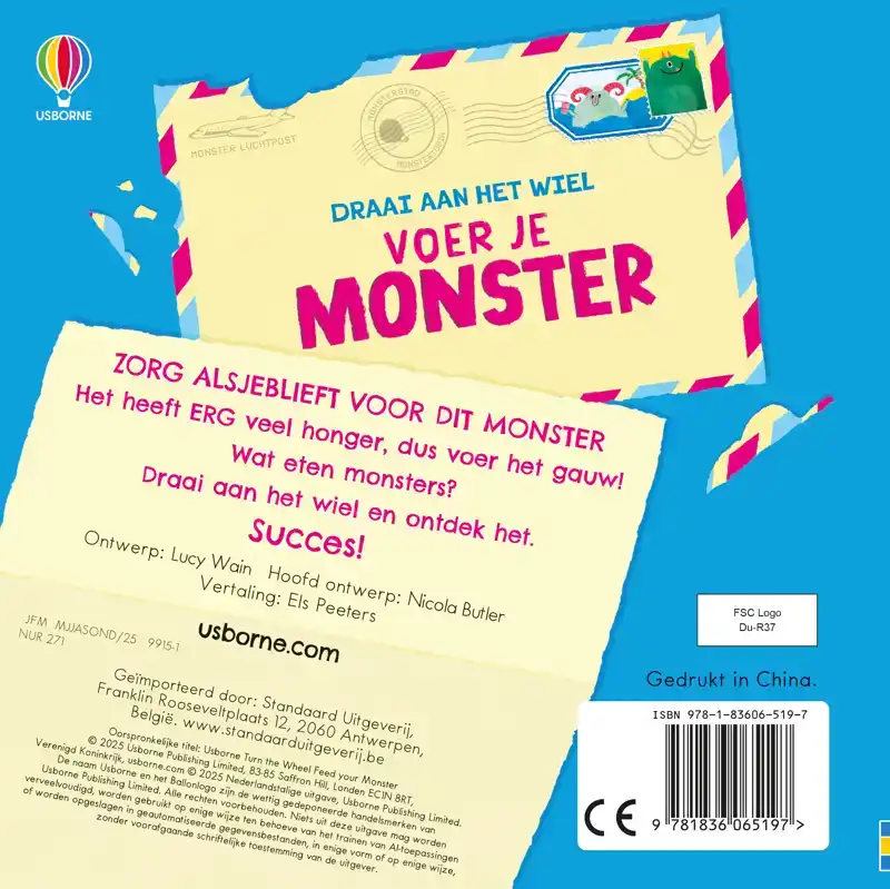 VOER JE MONSTER