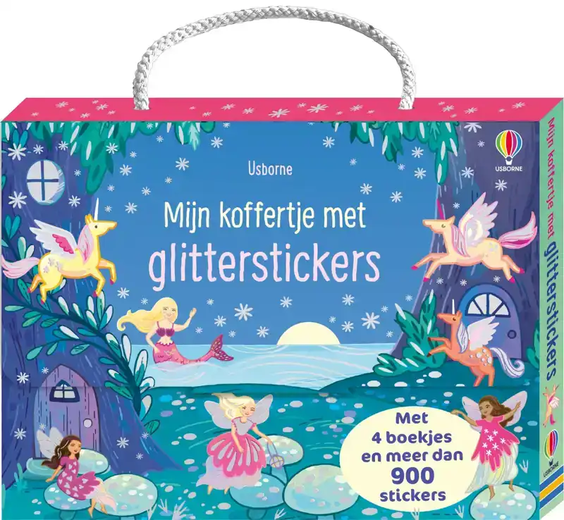 MIJN KOFFERTJE MET GLITTERSTICKERS