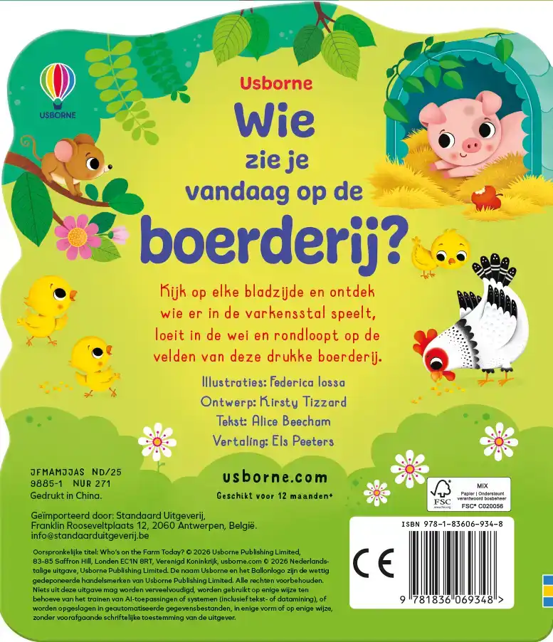 WIE ZIE JE VANDAAG OP DE BOERDERIJ?
