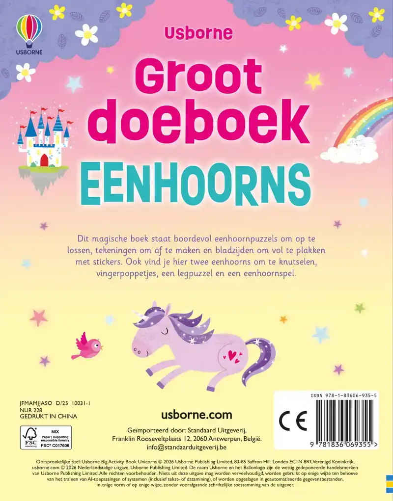 GROOT DOEBOEK EENHOORNS