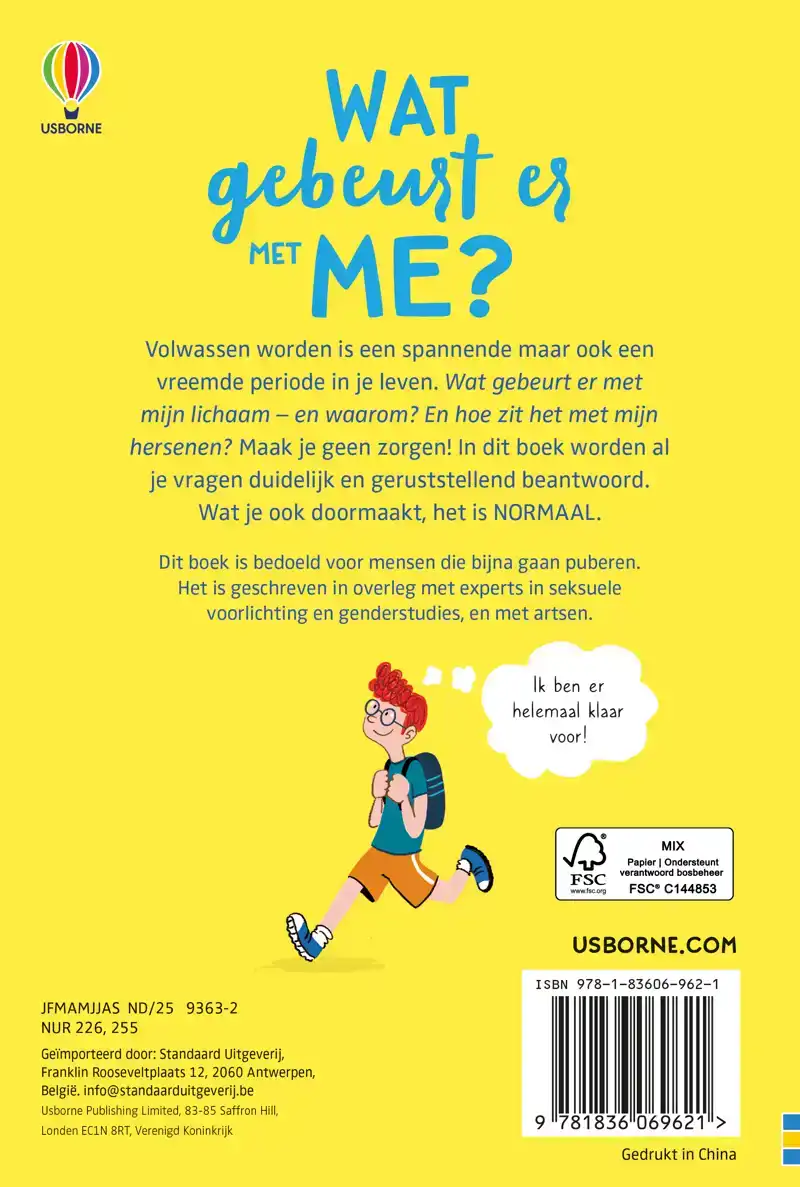 WAT GEBEURT ER MET ME? VOOR JONGENS