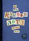 YE OLDE RANSOM NOTE STICKER BOOK
