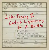 LIKE TRYING TO CATCH LIGHTNING IN A BOTTLE