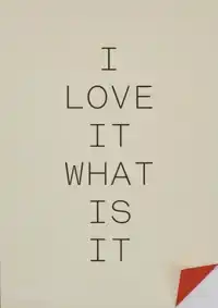 I LOVE IT. WHAT IS IT?