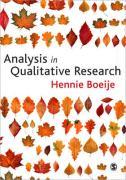 ANALYSIS IN QUALITATIVE RESEARCH