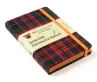 WAVERLEY (M): MACDONALD TARTAN CLOTH COMMONPLACE NOTEBOOK