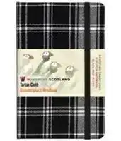 WAVERLEY S.T. (M): BLACK & WHITE POCKET GENUINE TARTAN CLOTH