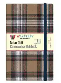 STEWART MODERN CAMEL GENUINE TARTAN CLOTH (LARGE)