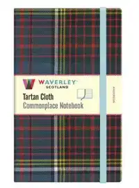 WAVERLEY ANDERSON TARTAN LARGE NOTEBOOK: 21CMX13CM