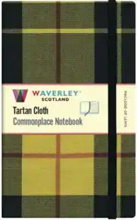 WAVERLEY NOTEBOOKS: MACLEOD OF LEWIS TARTAN CLOTH COMMONPLAC