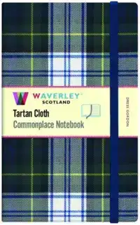 WAVERLEY DRESS GORDON TARTAN: LARGE NOTEBOOK/JOURNAL (21 X 1