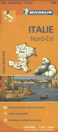 MICHELIN WEGENKAART 562 ITALIE NOORDOOST