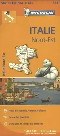 MICHELIN WEGENKAART 562 ITALIE NOORDOOST