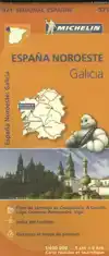 MICHELIN WEGENKAART 571 SPANJE NOORDWEST - GALICIA