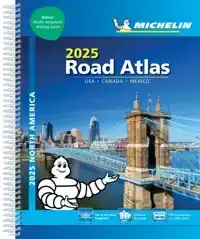 MICHELIN ROAD ATLAS USA, CANADA, MEXICO 2025