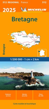 MICHELIN 512 BRETAGNE 2025