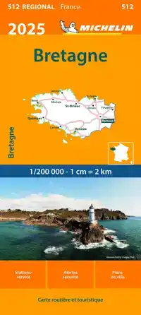 MICHELIN 512 BRETAGNE 2025
