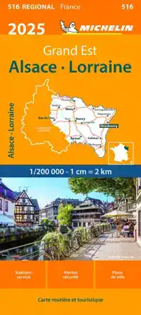 MICHELIN 516 ALSACE - LORRAINE 2025