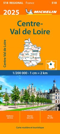 MICHELIN 518 CENTRE-VAL DE LOIRE 2025