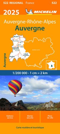 MICHELIN 522 AUVERGNE 2025