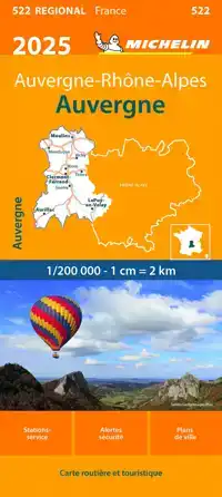 MICHELIN 522 AUVERGNE 2025