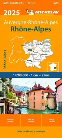 MICHELIN 523 RHONE-ALPES 2025